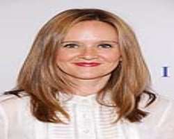 The star is a huge fan of Samantha Bee, an American, multi-talented comedian-writer.